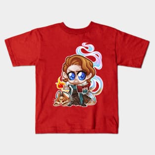 Caleb Widogast Chibi Kids T-Shirt